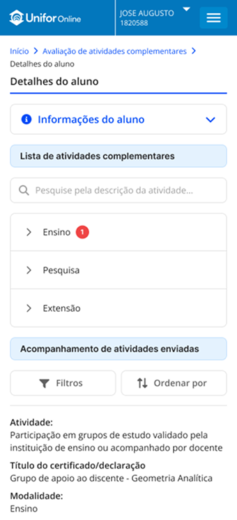 Protótipo mobile 1